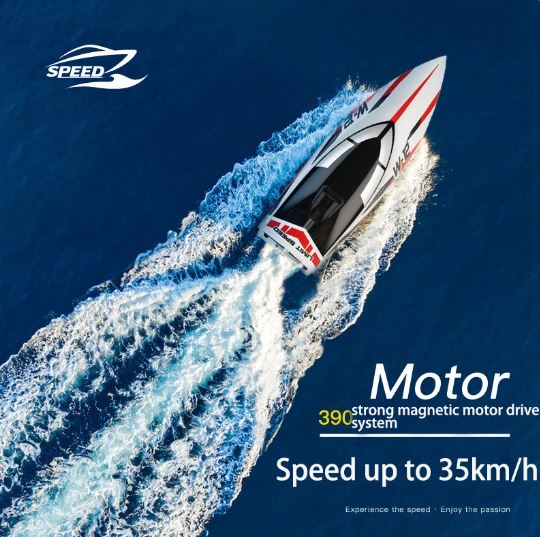 RC Boat Self Righting 35km/h High Speed Remote Control Boats - Mytoysbh