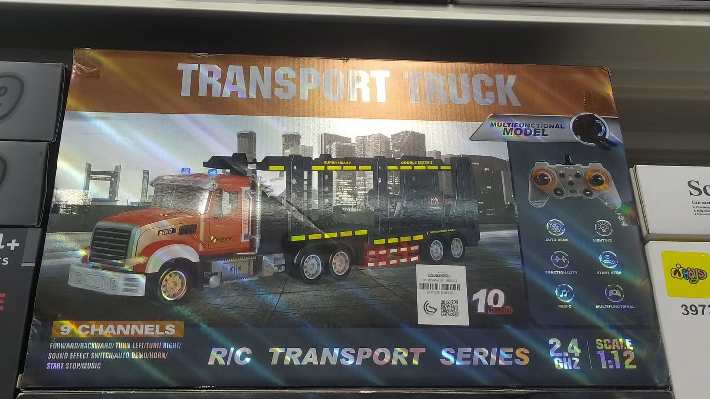 Remote Control Container Truck Simulation Large Trailer - Mytoysbh
