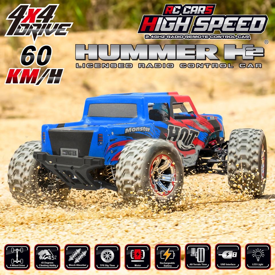 666-1014 Fistone 110 RC Monster Cars - Mytoysbh