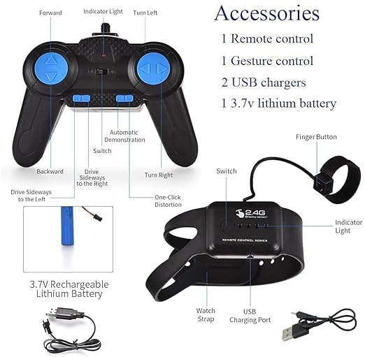 C1 Remote Control Stunt Car 2.4G Racing RC Car 70KM/H - Mytoysbh