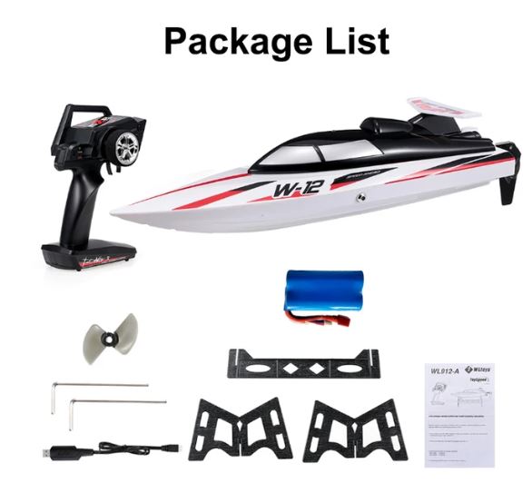 RC Boat Self Righting 35km/h High Speed Remote Control Boats - Mytoysbh