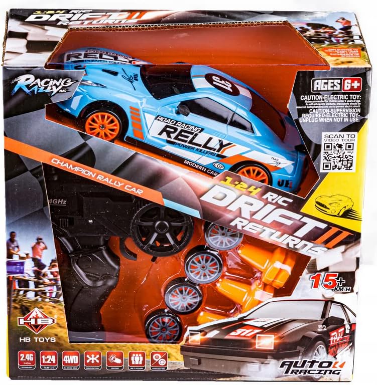 CAR With LED Light 4WD Remote Control Drift Cars Professional - Mytoysbh