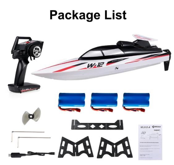 RC Boat Self Righting 35km/h High Speed Remote Control Boats - Mytoysbh
