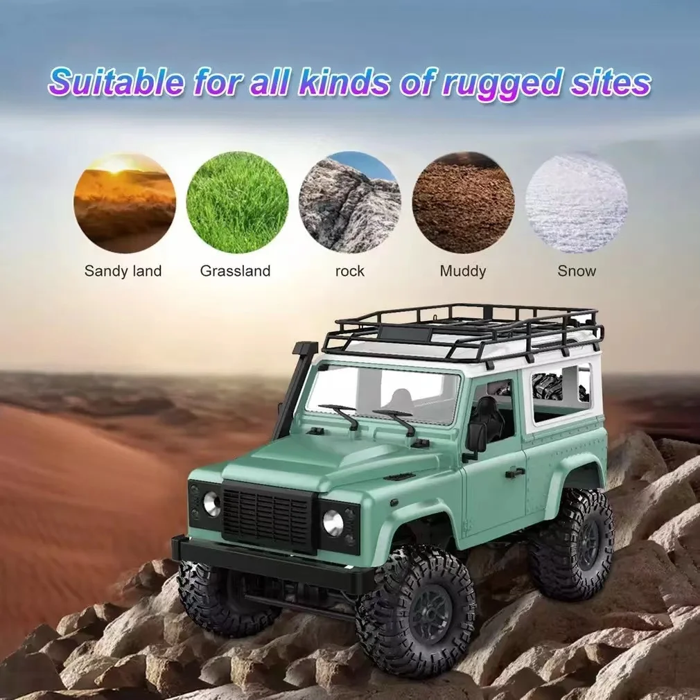 Rock Crawler 1/12 2.4G 4WD Remote Control Car - Mytoysbh