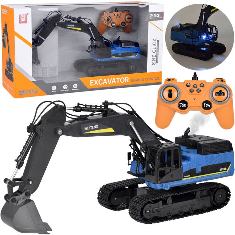 6516RC Excavator Spray Function - Mytoysbh