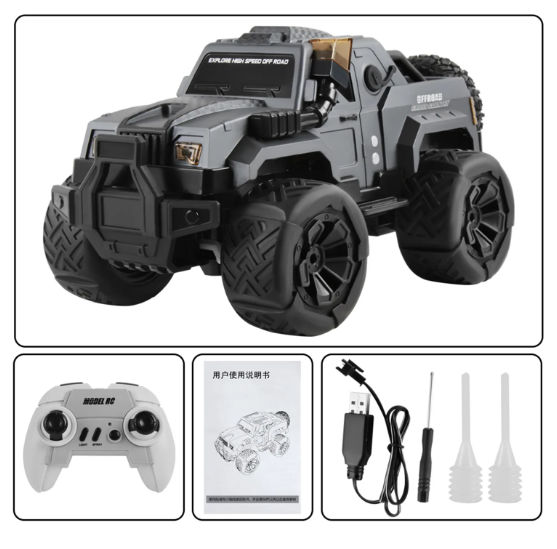 Simulated Controlled Light Smoke 1/16 Remote Control Off-Road - Mytoysbh