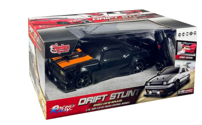 Lighting Spray Remote Control Car GTR Sports Car 4WD - Mytoysbh