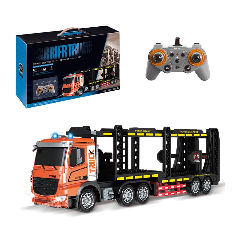 Remote Control Container Truck Simulation Large Trailer - Mytoysbh