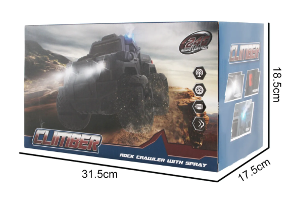 Simulated Controlled Light Smoke 1/16 Remote Control Off-Road - Mytoysbh