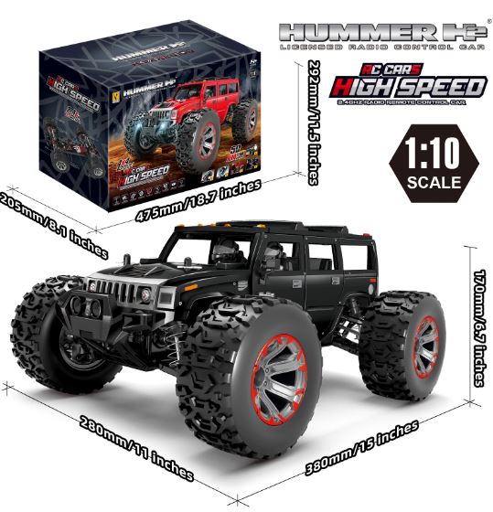 666-1014 Fistone 110 RC Monster Cars - Mytoysbh