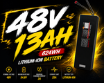 48v13ah lithium-ion battery for electric scooter lipo battery