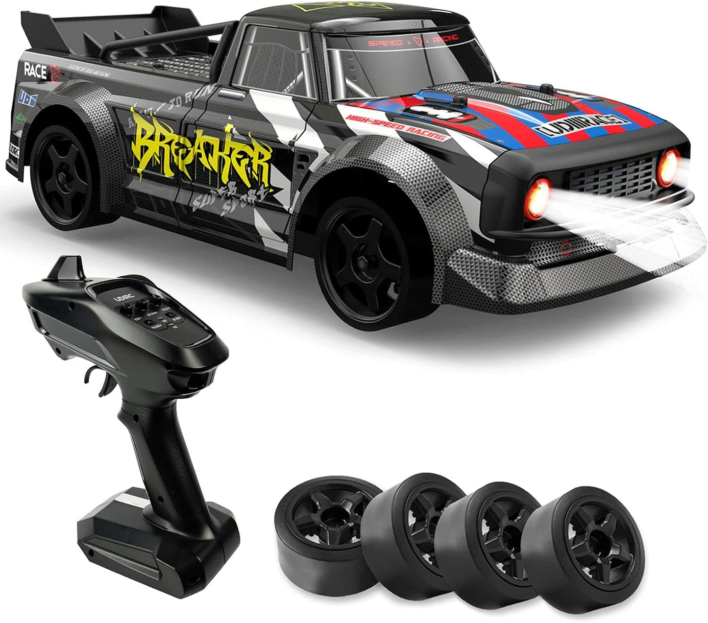 RC Car 4WD RC Drift Car 40KM/H High Speed Brushless - Mytoysbh