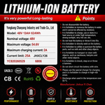48v13ah lithium-ion battery for electric scooter lipo battery
