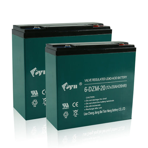 48v Battery Ebike Pack 12V 20Ah Lead Acid Battery 6-dzm-20 High Capacity Scooter Battery