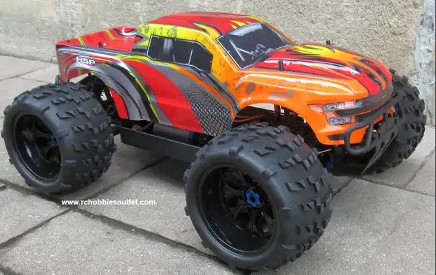 HSP 94972 1/8 RC Car 2.4G 4WD 70KM/H High-speed Monster Truck - Mytoysbh