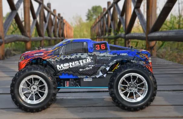 HSP 94972 1/8 RC Car 2.4G 4WD 70KM/H High-speed Monster Truck - Mytoysbh